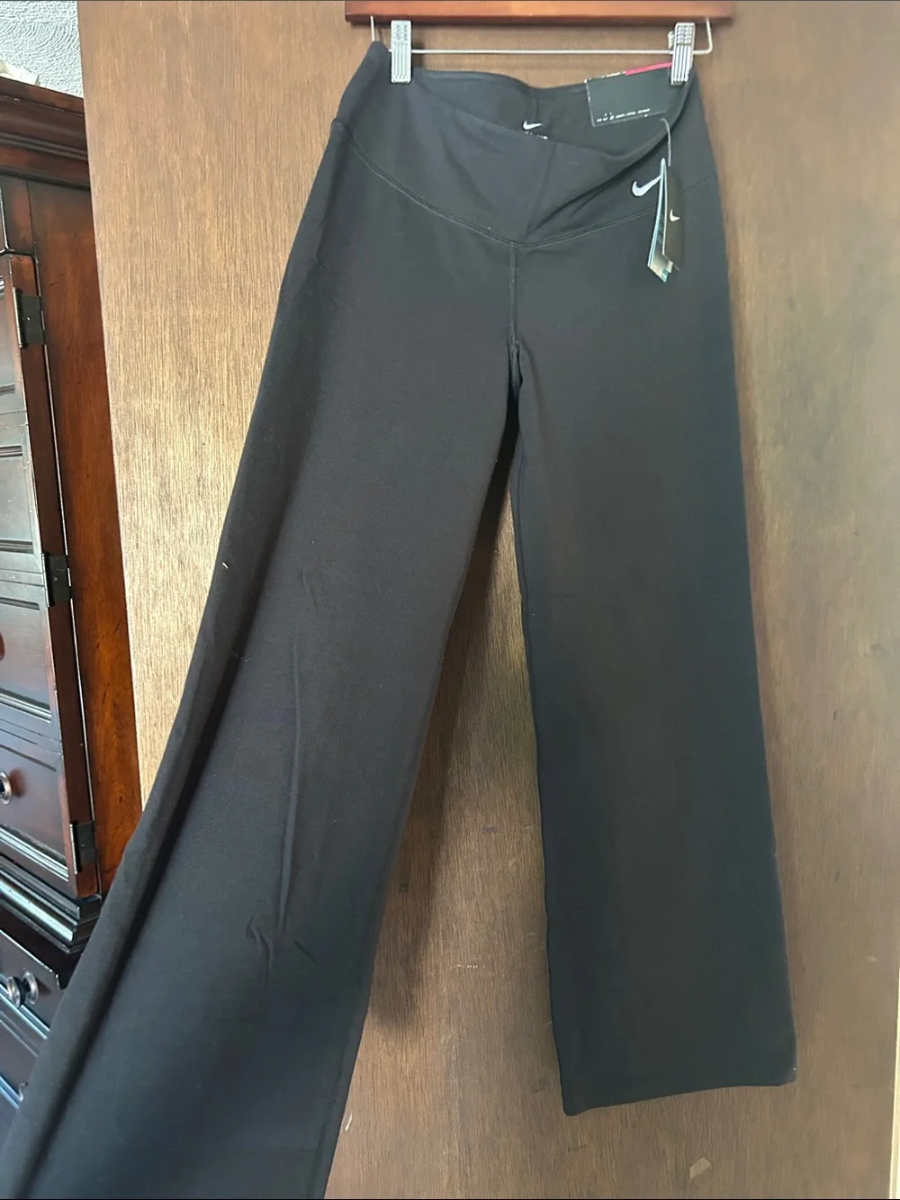 Nike Black Wide-Leg Workout Pants